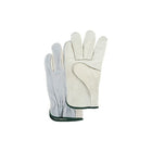 Zenith Safety Driver's Gloves, Large, Grain Cowhide Palm - 12 Pack-Inner Lining Unlined