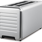 Salton Touchscreen Long Slot 4 Slice Toaster - Stainless Steel-Countdown timer: let’s you know when your toast will be ready