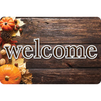 Ashley Productions The Original Fun Mat Welcome Mat - 15.5" x 23.5" - Harvest Nuts Welcome-Measurement & Design: The Harvest Nuts Welcome Mat measures 15.5" x 23.5".