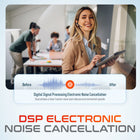 Delton 90X Ultralight Wireless Noise Canceling Bluetooth Headset - Black-Our wireless computer headset features user-friendly controls for hassle-free call and music management.