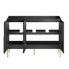 Modway Alchemist 48" Bathroom Vanity Cabinet - Black/Gold-MDF Construction