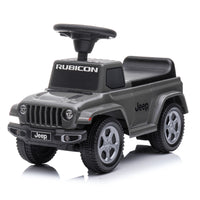 Freddo Jeep Rubicon Foot to Floor Ride-On for Toddlers - Grey-Rugged Jeep Design: A foot-to-floor model designed to resemble the iconic Jeep Rubicon, offering a realistic playtime experience for children aged 1-3 years