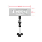 ShoppingAll Height Adjustable Standing Desk Converter Monitor Riser - 25" - White-Sturdy & ready fast – Rigid steel structure with non-slip feet for wobble-free typing, ships mostly pre-assembled so setup is quick and easy