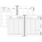 Staples 2026-2027 Medallions Weekly/Monthly Academic Planner - 8-5/8" H x 6-7/8" W - Assorted - Bilingual-Page size: 8-5/8" H x 6-7/8" W