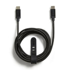 NXT Technologies 6 ft Braided USB-C Cable - Black-USB-C to USB-C