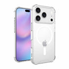 Blu Element DropZone Rugged Compatible with MagSafe Case for iPhone 17 Pro - Clear-Reinforced AirPockets shock absorbing corners