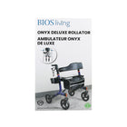 BIOS Living Onyx Deluxe Rollator - 21.5"-8