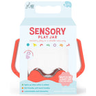 Glo Pals Sensory Jars - Ladybug Coral-Water-activated jar cycles through 9 soothing colours