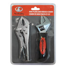 Kubota Mini Plier and Wrench Combo, 2 Pack (12151)-Ideal multi-purpose wrench in pocket size