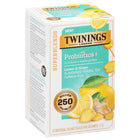 Twinings of London Superblends Probiotic Lemon & Ginger Tea - 18 Pack-Steep for three to five minutes depending on desired strength for the perfect cup of herbal tea