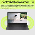 HP 15.6" Laptop PC - Intel Processor N100 - 128 GB SSD - 4 GB RAM - Windows 11 Home S with 1-year of Microsoft 365-Intel  Processor N100: Get the performance and graphics you need with an Intel  processor at the affordability you want to connect, learn, and play anywhere