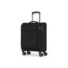 Bugatti Victoria Softside Carry-on Luggage - Black-Sleek design: With its smooth texture and flawless appearance, our luggage offers an aesthetic appeal that stands out. It's ideal for those who value both style and durability in their travel accessories