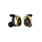 Audio Republic True Wireless Earbuds with Portable Charge Case - Black/Gold-Bluetooth version: 4.2, EDR and dual mode feature
