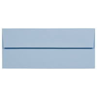 JAM Paper #10 Business Envelopes, 4 1/8 x 9.5, Baby Blue, 1000 Pack (2155778B)-Light baby blue