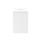 Modway Bryn 48" Wall-Mount Bathroom Vanity - White-Ceramic Sink With Integrated Countertop
