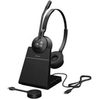 Jabra Engage 55 SE USB-C MS Stereo Wireless Headset with Stand - Teams-Stereo sound & wideband audio, optimized for speech clarity