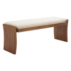 Zuo Lafa Bench - Beige-Seats up to 2