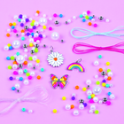 Make it Real Rainbow & Pearls Bracelets Kit-Tweens will love creating each bracelet and sharing with their friends