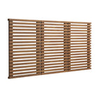 Modway Render Wall Mount Queen Headboard - Walnut-Mid-Century Queen Headboard