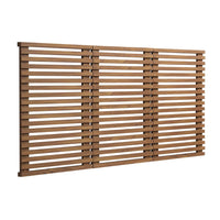 Modway Render Wall Mount Queen Headboard - Walnut-Mid-Century Queen Headboard