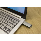 Centon USB 2.0 Datastick Pro Flash Drive, 16GB, Silver-Read Speed: 10 MB/second