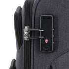 Samsonite ZoomR 360 Spinner Carry-On Luggage - 21.5" - Grey-Padded top and side carry handles help you to lift a fully-packed case
