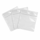 KL Rubber Resealable Polyethylene Bag with Hang Hole - 2 Mil - 2" x 2” - 1000 Pack-Recyclable and environmentally friendly