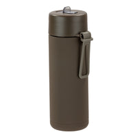 Gry Mattr Portable Fitness Bottle with Straw - 700 mL - Brown-Holds up to 700 mL (22 oz) of liquid