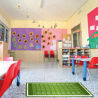 Ashley Productions The Original Fun Mat Mat Runner - 15.5" x 47" - Football Field-Easy to Clean: The absorbent, soft surface makes spills and messes quick to clean up.