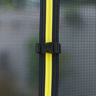 Soozier 8' Trampoline Outdoor with Enclosure Net-High-tension springs for exciting, higher jumps