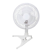 Ecohouzng Adjustable Personal Fan with Flexible Clip – 6"-Securely clips on almost anywhere or stands firmly on any desk for versatile use