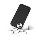TUFF8 Mag Rugged Case For iPhone 15 Plus - Graphite-Screen & Camera Protection: Designed with a raised lip for the lens and bezel of the screen to protect your camera, flash, and screen against scratches when placed face down
