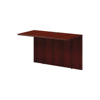 Office Star Napa Collection Bridge, Mahogany-Features 1” top and 5/8” modesty panel