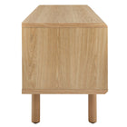 Modway Kurtis 47" TV Stand - Oak-Wood Legs