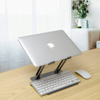 ShoppingAll Adjustable Laptop Stand - Black-Black colour