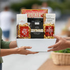 Peter & Paul's Gifts Canadiana Gift Basket-Double Butter Caramel Popcorn with Chocolate 