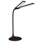 OttLite Pivot LED Desk Lamp with Dual Shades - Clearsun - Black-Proprietary exclusive OttLite ClearSun LED - reduces eyestrain by 51%
