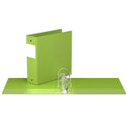 Davis Group Premium Economy Binder - Round Ring - 3" - Lime Green - 6 Pack-2"