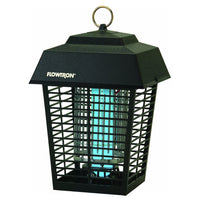 Flowtron 1/2 Acre Outdoor 15W Bug Zapper-Bug zapper with patented, high efficiency, non-clogging killing grid