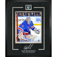 Igor Shesterkin Rangers Replica Signature Frame - Framed Print - 16" x 20"-Premium virtual frames