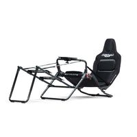 Next Level Racing NLR-S038 Formula Lite Pro Racing Cockpit-Authentic Formula racing position foldable cockpit, True formula seat ergonomics with additional support in critical areas with breathable fabric for long racing sessions