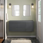 Modway Render 48" Double Sink Compatible Bathroom Vanity Cabinet - Grey-Full-Extension Drawers