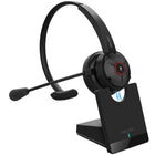Delton 50X Noise Canceling Mono Bluetooth Computer On-Ear Headset - Black-Equipped with the latest Bluetooth 5.0 Advanced Chipset, providing stable and seamless connectivity.