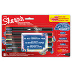 Sharpie Creative Water-Based Acrylic Paint Markers - Fine Tip - Earth Tones - Set of 5-Creative acrylic markers with a paint-like ink that won't bleed through paper