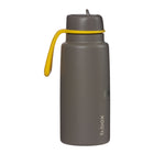 b.box Insulated Flip Top - 1 L - Batman-Flip top lid for free-flow drinking with stainless steel straw inside