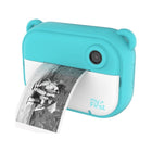 myFirst Camera Insta 2 Kids Instant Print Camera - Blue-The myFirst Camera Insta 2 (Blue) is designed for kids aged 5-12, featuring instant print and unlimited printing functions—using thermal paper (no messy ink cartridges) to capture memories instantly, making it an ideal Christmas or birthday gift for kids’ fun and creativity