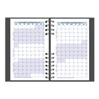 Blueline 2027 CoilPro Daily Planner with Hard Cover - 8" x 5" - Assorted Colours - Bilingual-100% post-consumer recycled paper