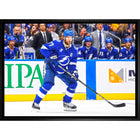 Victor Hedman Tampa Bay Lightning - Framed Canvas - 31" x 22"-Premium canvas print with gallery-wrapped edges