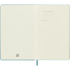 Moleskine Classic Ruled Hard Cover Notebook - Large - Reef Blue - 5" x 8.25"-Elastic closure 