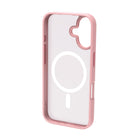 TUFF8 iPhone 16 Plus GlideGuard Rugged Back Case - Pink-Ergonomic Design: TUFF8 has been designed to give your fingers and hands more tactile control while making calls, texting or using your phone with its thoughtfully designed grip bumper
